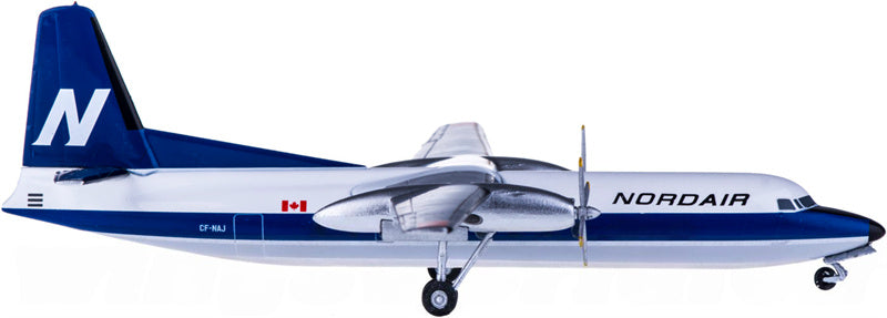 AeroClassics Nordair Fokker F-27 CF-NAJ 1:200 Diecast Model view 2
