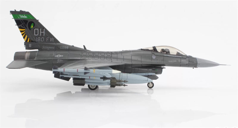 HOBBY MASTER F-16C Fighting Falcon 89-2098 112th FS Ohio ANG Toledo August 2023 1:72 Airplane Pre-built Model