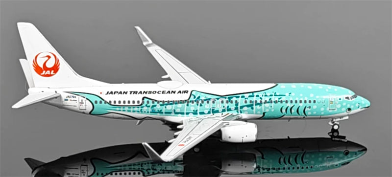 C Model 1:400 Japan Transocean Air B737-800 JA07RK DIECAST Model