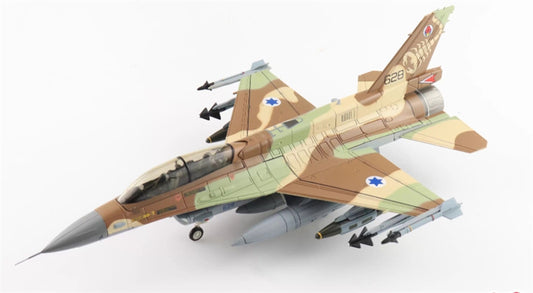 HOBBY MASTER F-16D Barak 628 105 Squadron The Scorpion IAF (with 4 x GBU-31) 1:72 Airplane Pre-built Model