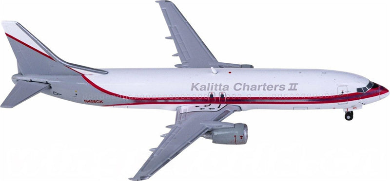 Geminijets Kalitta Air Boeing 737-400 N405CK 1:400 Diecast Model view 1