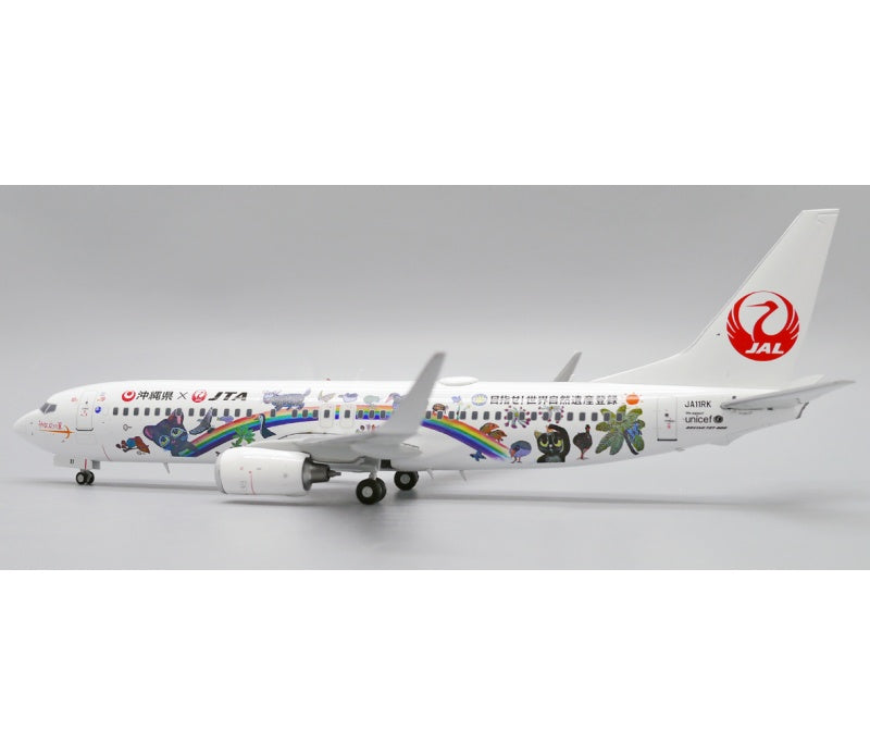 JC Wings 1:200 Japan TransOcean Air B737-800 JA11RK  DIECAST Model