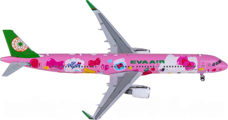 Phoenix 1:400 EVA Air Airbus A321 B-16217 Model