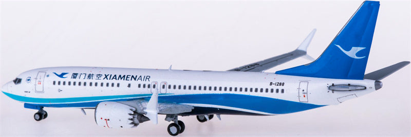 JC Wings XiamenAir Boeing 737 MAX 8 B-1288 1:400 Diecast Model view 3