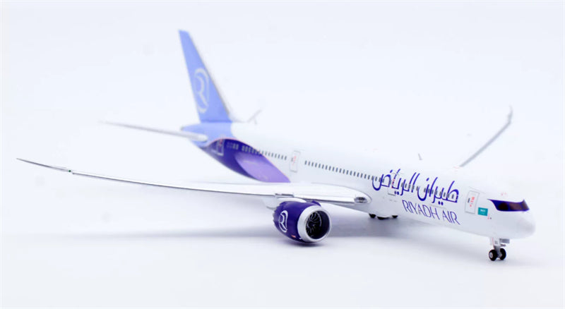 JC Wings 1:400 Riyadh Air Boeing 787-9 HZ-RXX Flaps down DIECAST Model