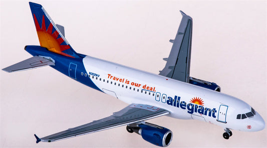 AeroClassics Allegiant Airbus A319 N302NV 1:400 Diecast Model view 1