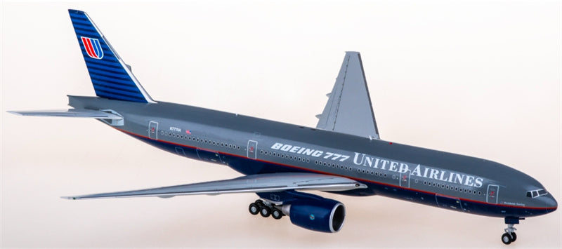 JC Wings United Airlines Boeing 777-200 N777UA 1:200 Diecast Model view 1