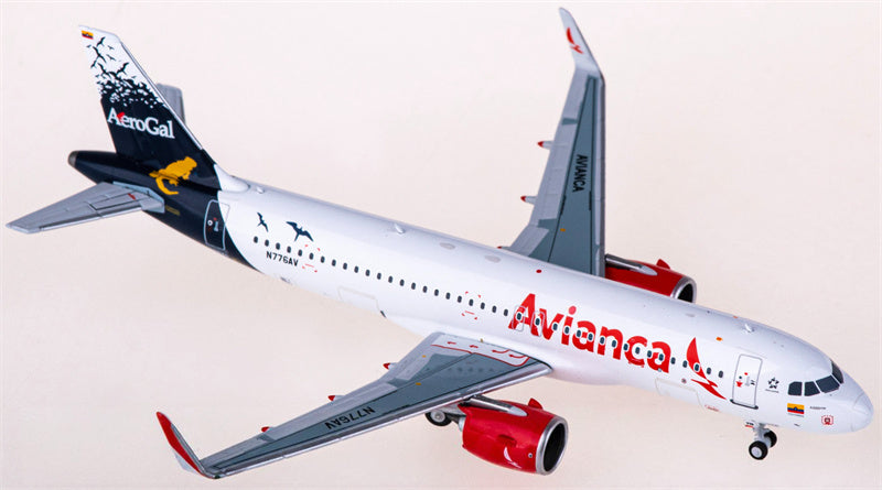 NG Models Avianca Airbus A320neo N776AV 1:400 Diecast Model view 2