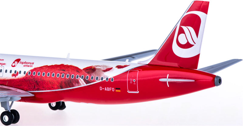 Herpa Air Berlin Airbus A320 D-ABFO Top Bonus 1:200 ABS Model view 4
