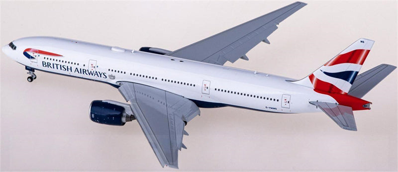 Geminijets British Airways Boeing 777-200ER G-YMMS Flaps Down 1:400 Diecast Model view 2