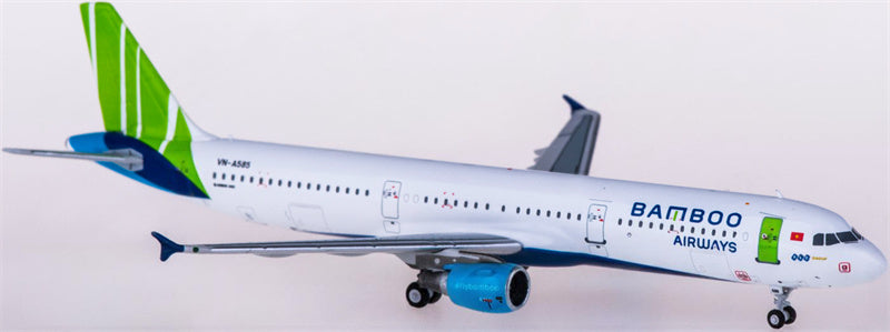 NG models Bamboo Airways Airbus A321 VN-A585 1:400 Diecast Model view 1