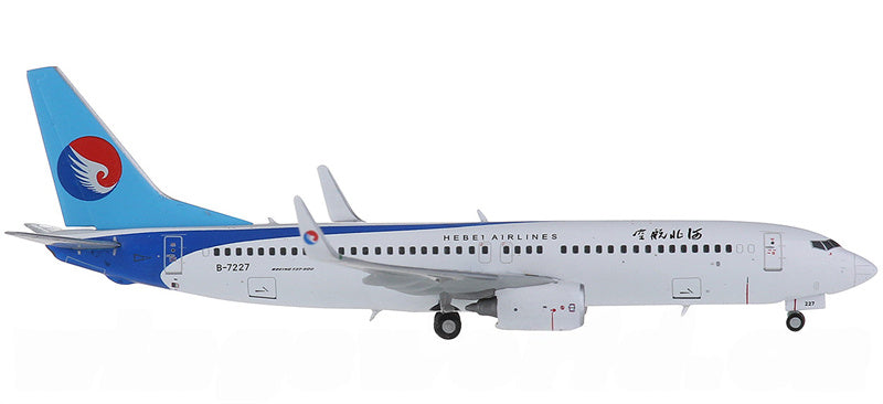 JC Wings Hebei Airlines Boeing 737-800 B-7227 1:400 Diecast Model view 3