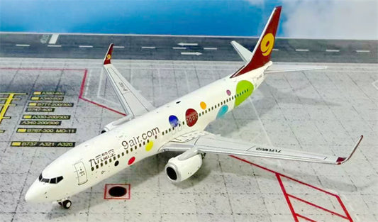 Z2 Model 1:400 9 Air B737-800 B-1552 DIECAST Model