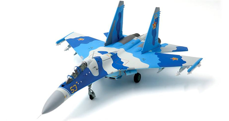 JC WINGS Sukhoi Su27UB Flanker-C Kazakhstan Air Force 604th Air Base 2010 1:72 Aircraft Pre-built Model
