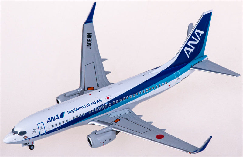 NG Models ANA Boeing 737-700 JA06AN 1:400 Diecast Model view 1