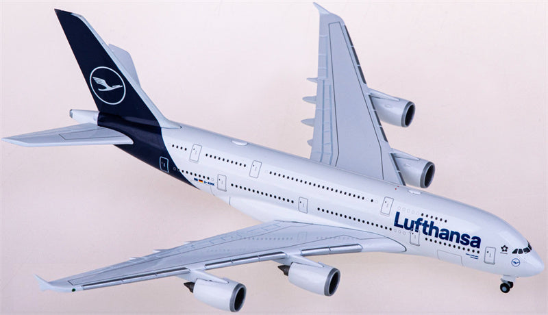 Herpa Lufthansa for Airbus A380 D-AIMK 1:500 Airplane Pre-built  Airliner Model Display