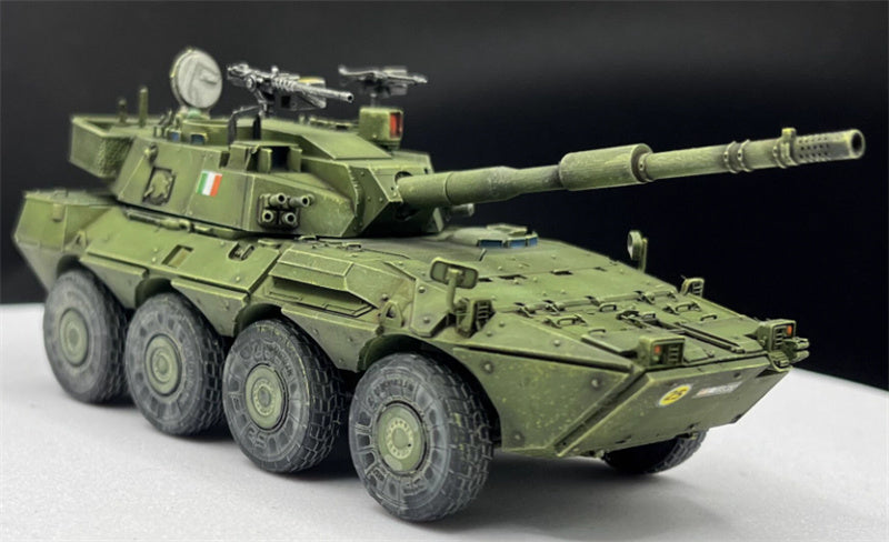 AM Italian Centaur 120mm/L45 smoothbore wheeled tank 1:72 Tank Pre-built Model