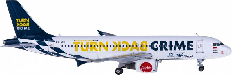 Phoenix AirAsia Airbus A320 PK-AXY 1:400 Diecast Model view 2