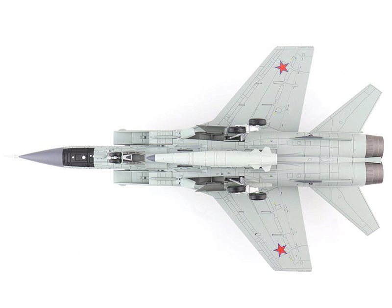 HOBBY MASTER MIG-31K Foxhound D with KH-47M2 Kinzhal hypersonic missile 2022 1/72 Aircraft Pre-built Model