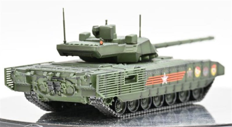 3R Russian T14 Amata main battle tank parade fund 1:72 Tank Pre-built Model
