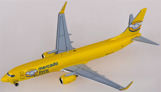 NGモデルズ メルカド・リブレ ボーイング737-800BCF PS-GFB 1:400スケール 飛行機 組み立て済み旅客機モデル ディスプレイ