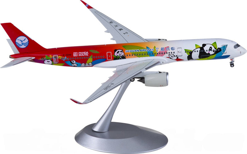 NG Models Sichuan Airlines for Airbus A350-900 B-32AG 1:400 Airplane Pre-built  Airliner Model Display