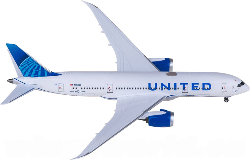 NG Models 1:400 United Airlines Boeing 787-8 Dreamliner N26902 Model