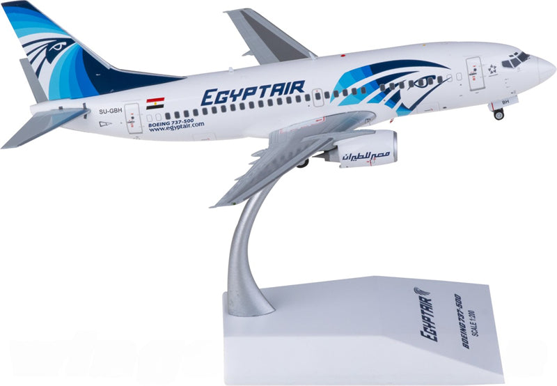 JC Wings EgyptAir Boeing 737-500 SU-GBH 1:200 Diecast Model view 1