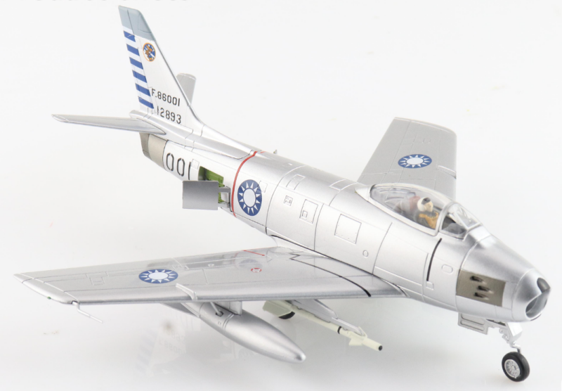 HOBBYMASTER ROCAF F-86F 5th FG 1:72 Model  Taiwan exclusive item Gen. Wu-0 Chiao 001/51-2893