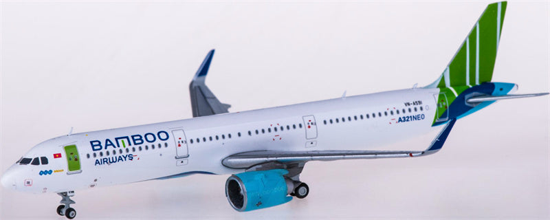 JC Wings Bamboo Airways Airbus A321neo VN-A591 1:400 Diecast Model view 2