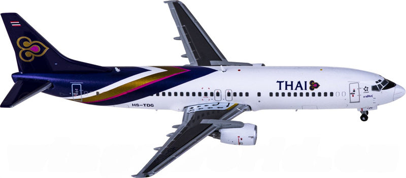 JC Wings Thai Airways Boeing 737-400 HS-TDG 1:400 Diecast Model view 2