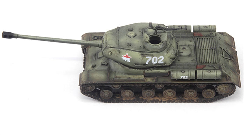 S-MODEL JS-2 Heavy Tank 702 7th Independent Guards Heavy Tank Brigade Berlin 1945 1:72 Tank Pre-built Model