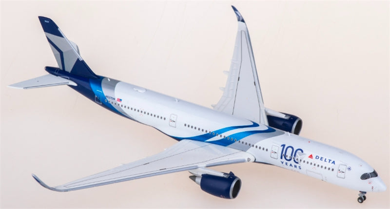 Geminijets Delta Airlines for Airbus A350-900 N527DN 1:400 Airplane Pre-built  Airliner Model Display