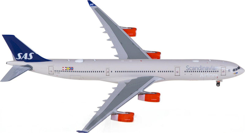 Phoenix SAS Scandinavian Airlines Airbus A340-300 OY-KBD 1:400 Diecast Model view 2