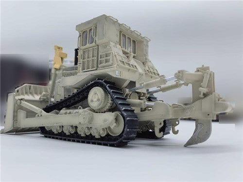 3R US Cat Armoured D9R Bulledozer Dozer teddy bear 1:72 Tank Pre-built Model