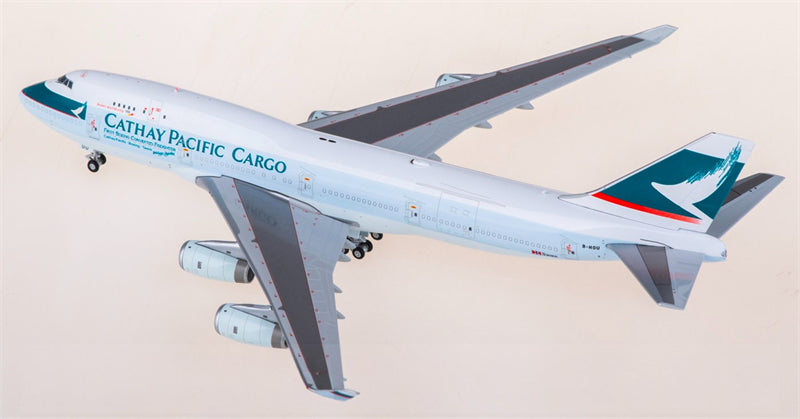 CW Cathay Pacific Boeing 747-400BCF B-HOU 1:400 Diecast Model view 2