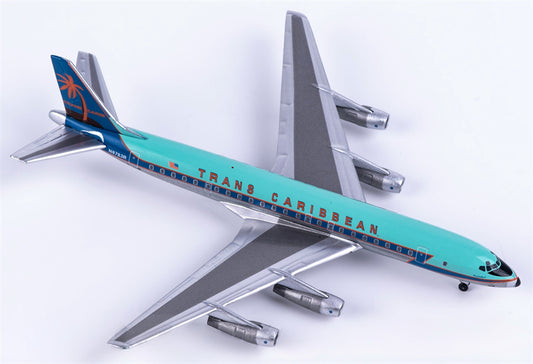 Aeroclassics 1:400 Trans Caribbean McDonnell Douglas DC-8-55 N8783R  DIECAST Model
