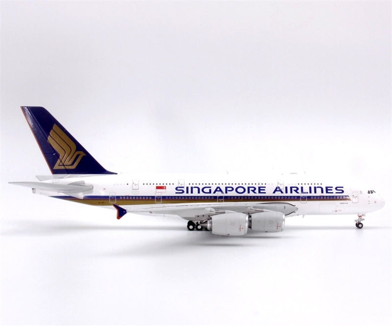 YY Wings Singapore Airlines Airbus A380-800 9V-SKJ 1:400 Diecast Model view 2