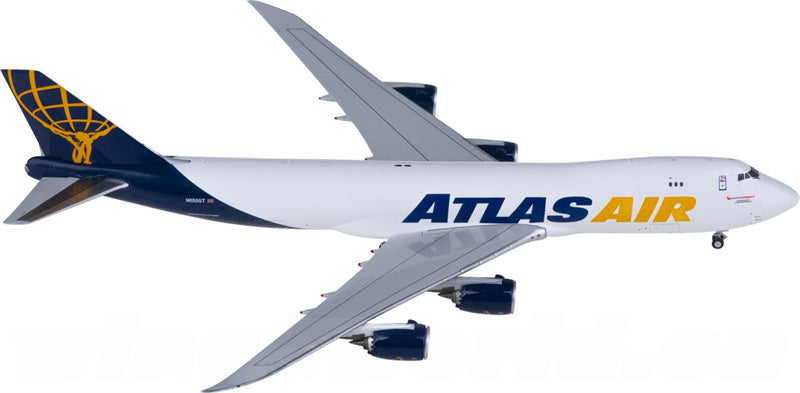 NG Models Atlas Air Boeing 747-8F N850GT 1:400 Diecast Model view 2