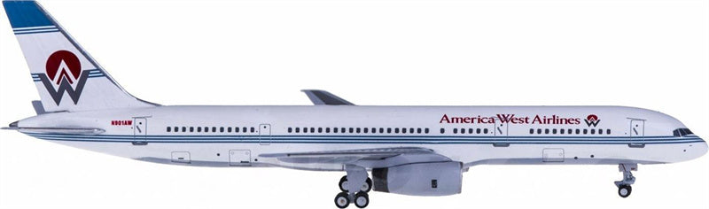 AeroClassics America West Airlines Boeing 757-200 N901AW 1:400 Diecast Model view 2