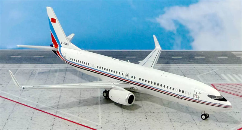 C Model 1:400 PLA Air Force B737-800 B-4085 DIECAST Model