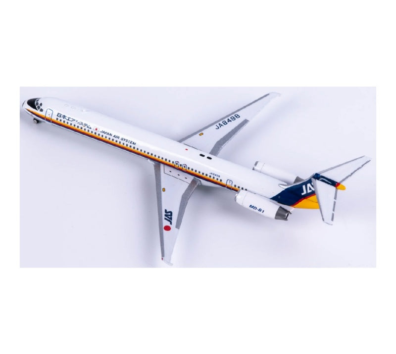 Phoenix 1:400 JAS McDonnell Douglas MD-81 JA8498  DIECAST Model