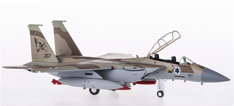 Hogan McDonnell Douglas F-15I 267 Open Canopy Configuration 1:200 Airplane Pre-built  Airliner Model Display