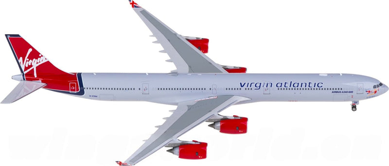 Phoenix Virgin Atlantic Airbus A340-600 G-VYOU 1:400 Diecast Model view 2