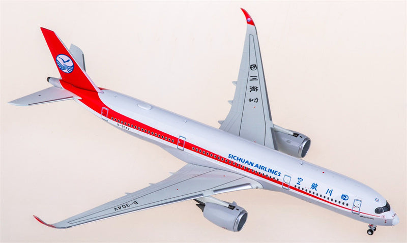 NG Models 1:400 Sichuan Airlines Airbus A350-900 B-304V Diecast Model view 4