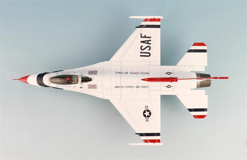HOBBY MASTER F-16C Thunderbirds No.1 plane USAF RIAT 2017 1:72 Airplane Pre-built Model