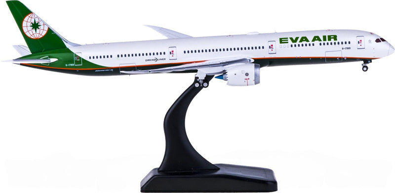 JC Wings EVA Air Boeing 787-10 B-17801 1:400 Diecast Model view 3