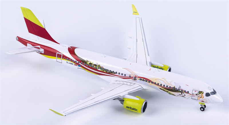Herpa 1:200 airBaltic Airbus A220-300 YL-ABX  ABS Model