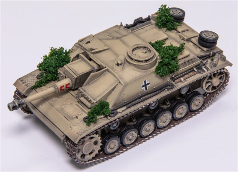 Dragon 10.5cm StuH.42 Ausf.G Armored Regiment 1944 Bush Camouflage Version Limited Edition 1:72 Tank Pre-built Model
