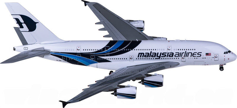 JC Wings Malaysia Airlines Airbus A380 9M-MNE 1:400 Diecast Model view 1